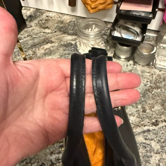 Coach Swagger 27 Black Leather Women's Bag - Picture 8 of 12